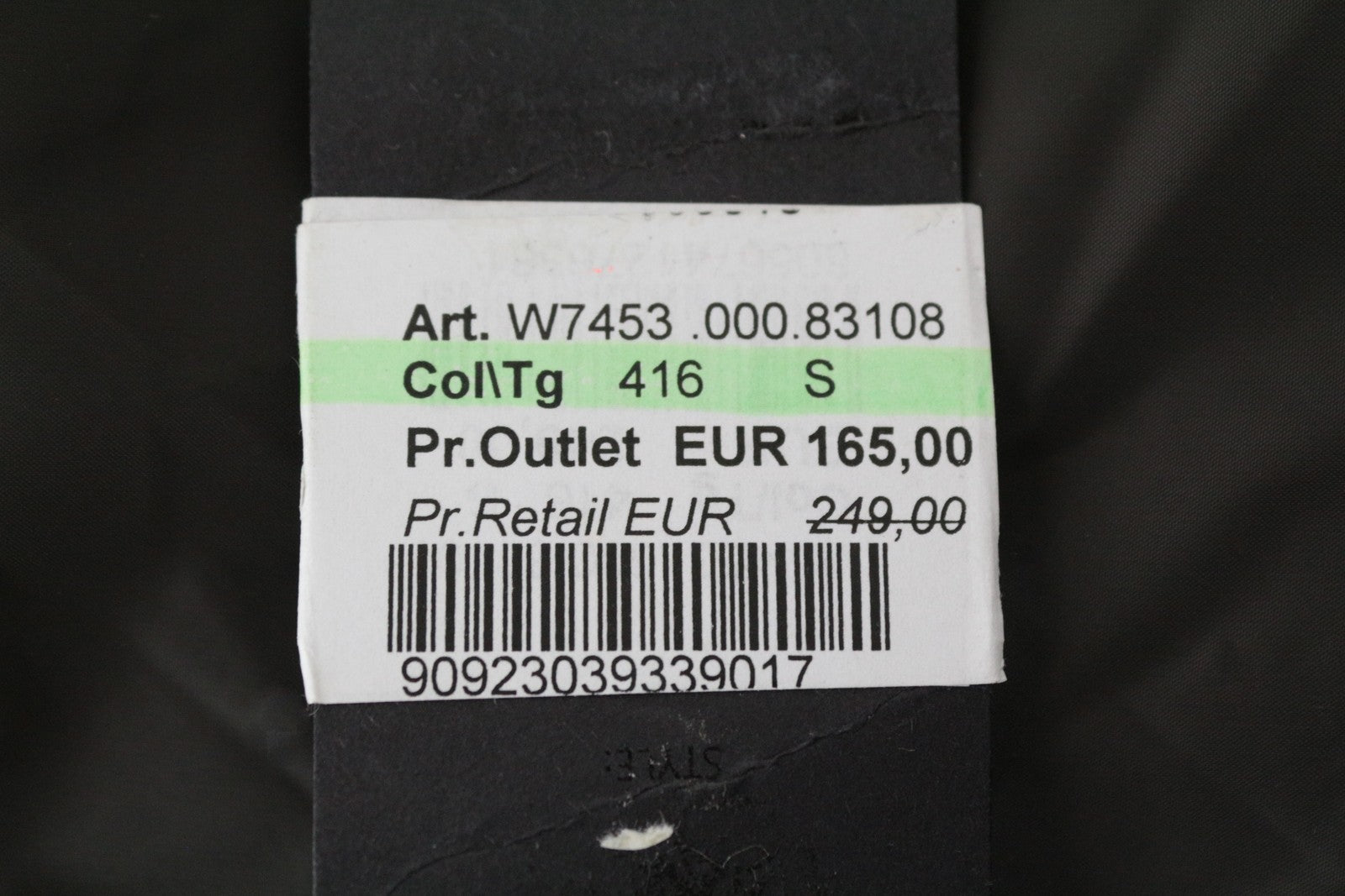 REPLAY Women's Coat S Brown Mid-Length Quilted Down Hooded Puffer Oversized