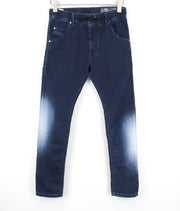 DIESEL Krooley-NE 0687D Men's W26 Jog Blue Slim Fit Sweat Stretch Boys Jeans
