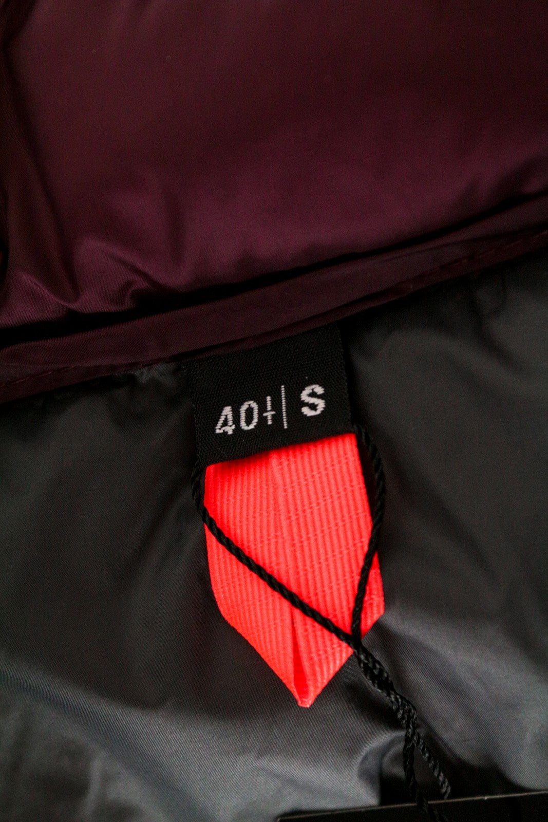 TUCANO URBANO Women's S Waistcoat Purple Gilet Lined Quilted Sleeveless Zip Vest