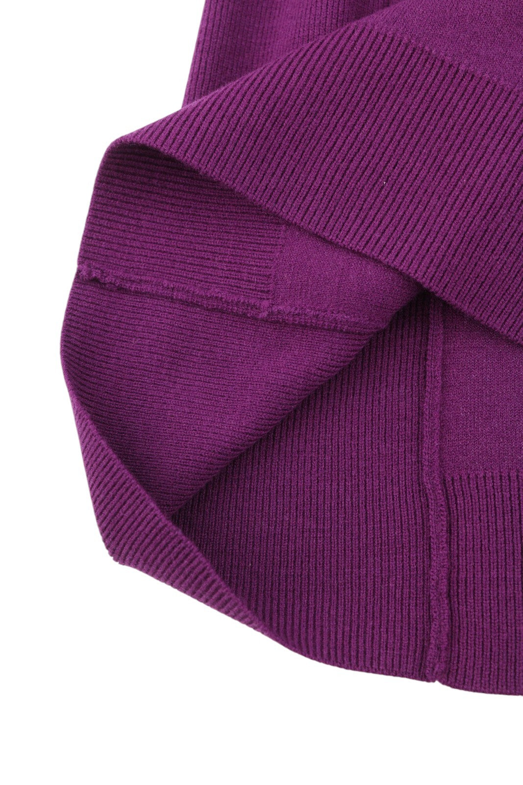 DIESEL M-Nunavut Women Dress XS Purple Wool Blend Knitted High Neck RRP€295