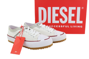 DIESEL S-Principia Low Mens Sneakers EU43 White Low Top Trainers RRP185