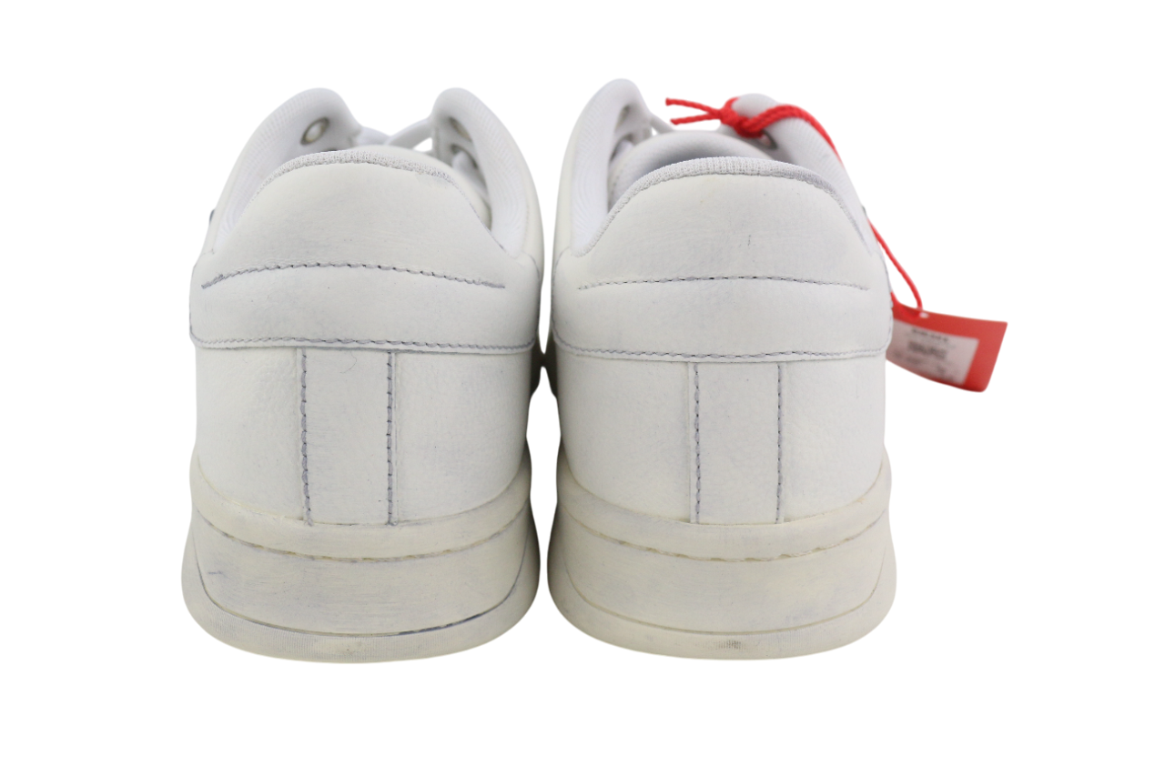 DIESEL S-Athene Low Mens Sneakers EU41 White Leather Lace Up RRP€160 Trainers