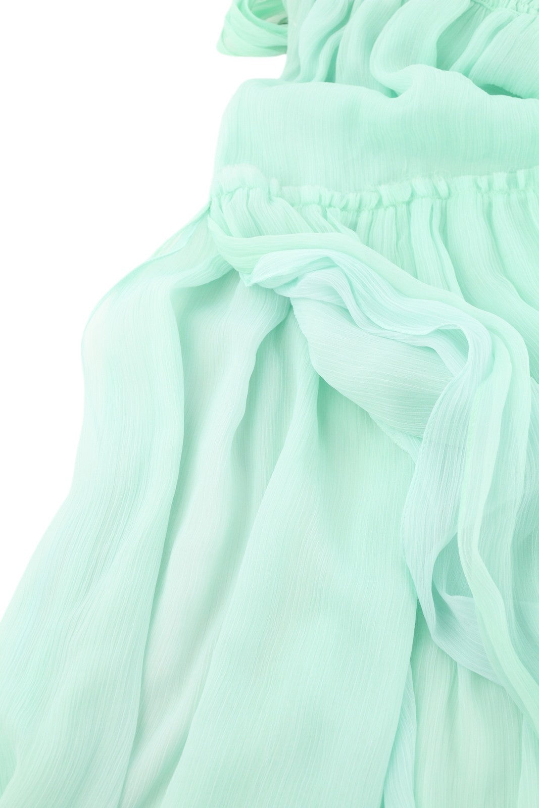 DIESEL D-Tangi Women Dress S Green Asymmetrical Ruched Detailing RRP€399 Midi