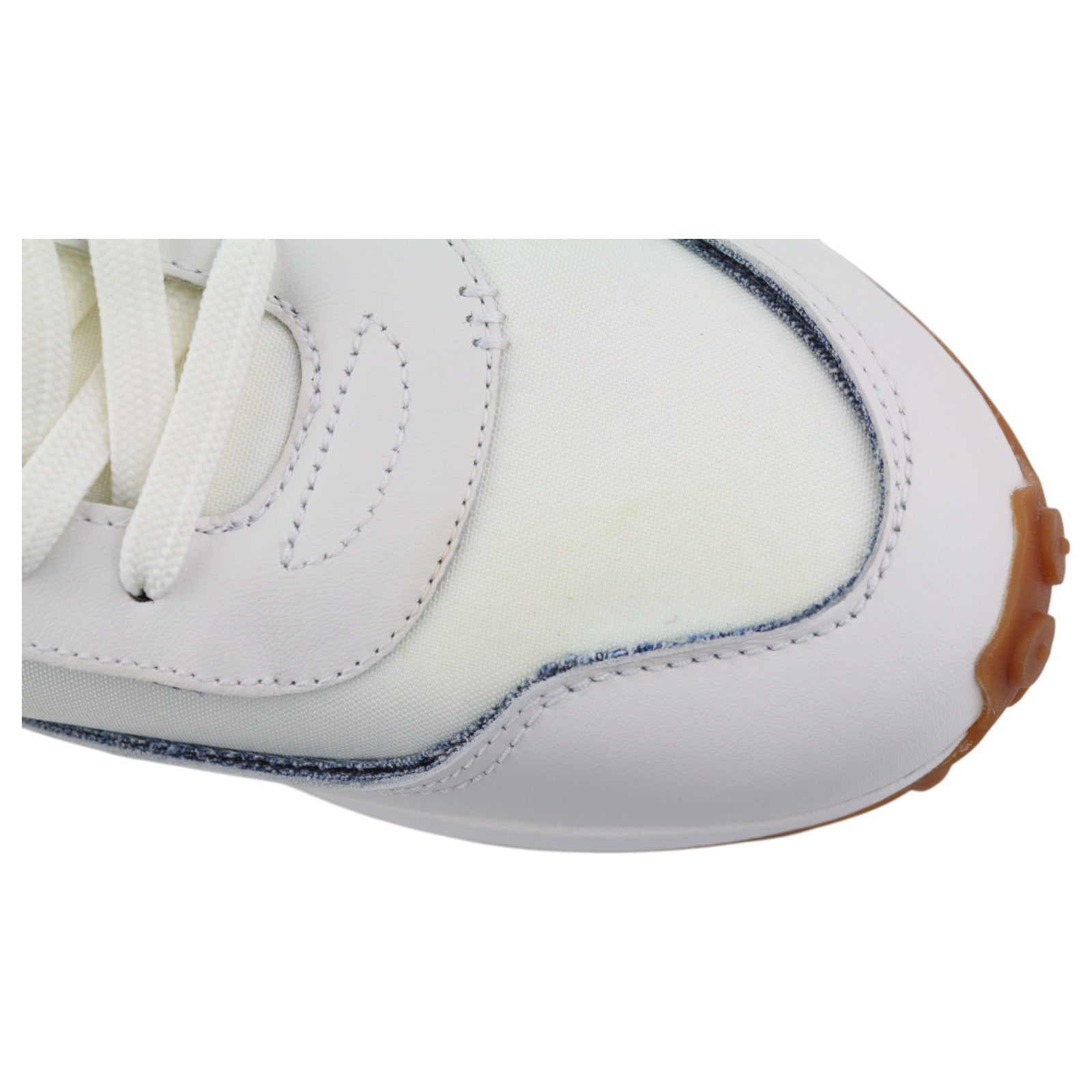 DIESEL S-Racer LC Mens Sneakers EU43 White Suede Low Top RRP€195 Trainers