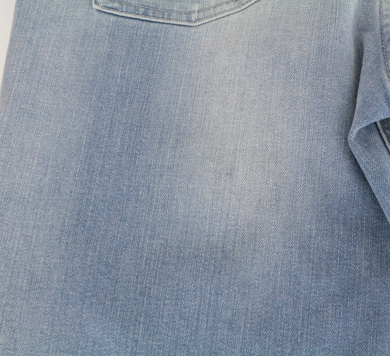 DIESEL Aryel 0890D Women's W27 L32 Light Blue Straight Jeans Distressed Fit