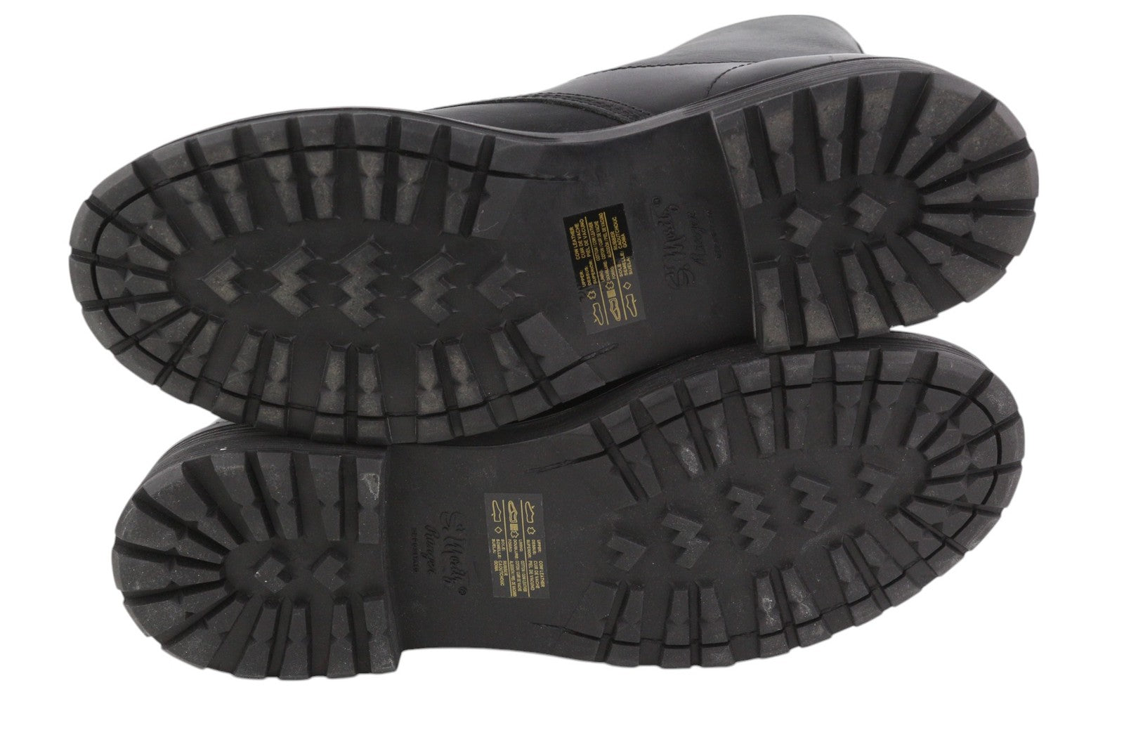 DIESEL D-Alabhama CB Mens Boots EU43 Black Leather Mid Top RRP€295 Almond Toe