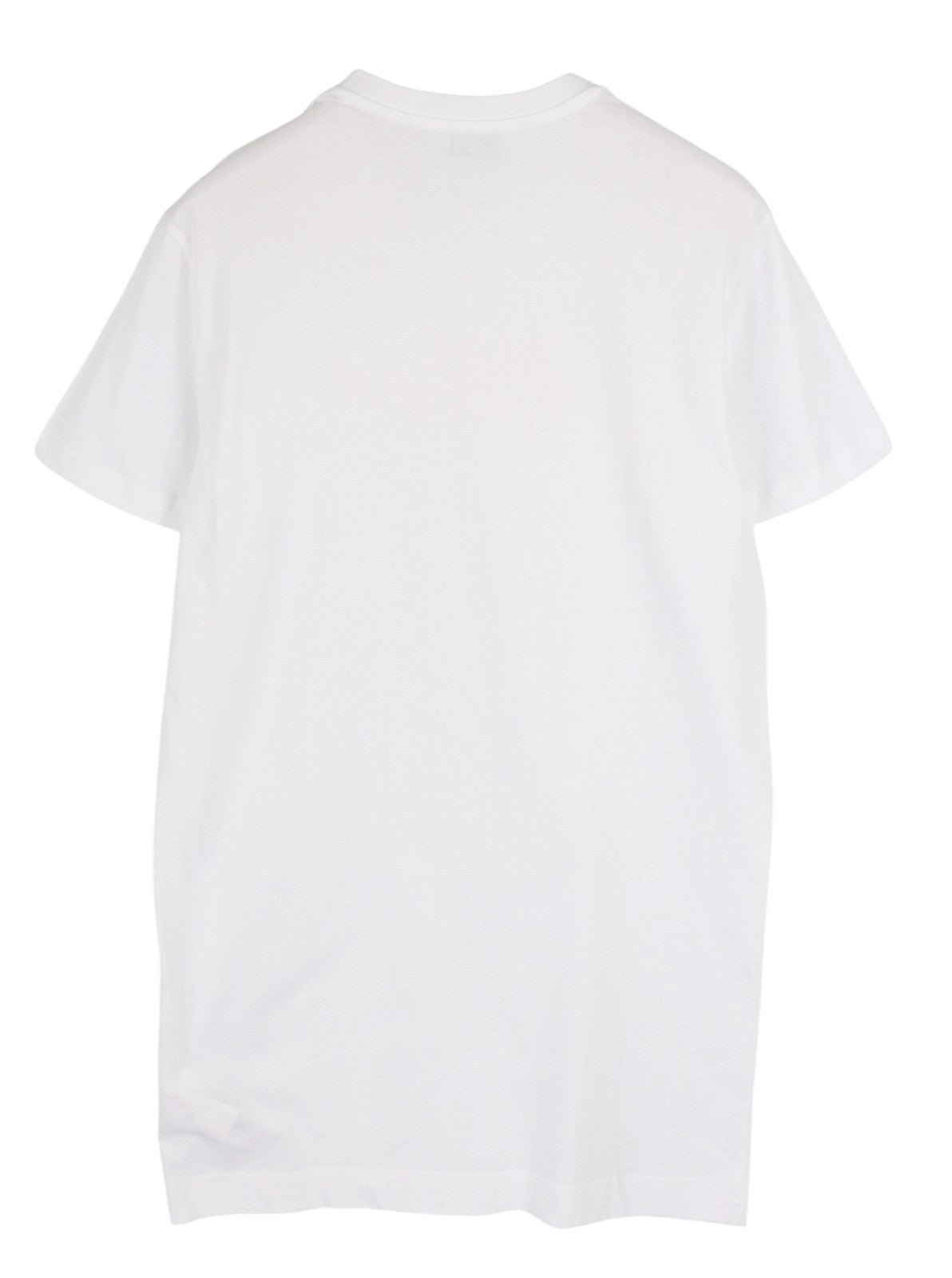 DIESEL D-Egor-New-Ita Women Dress XL White Short Sleeve Tricot Casual Logo