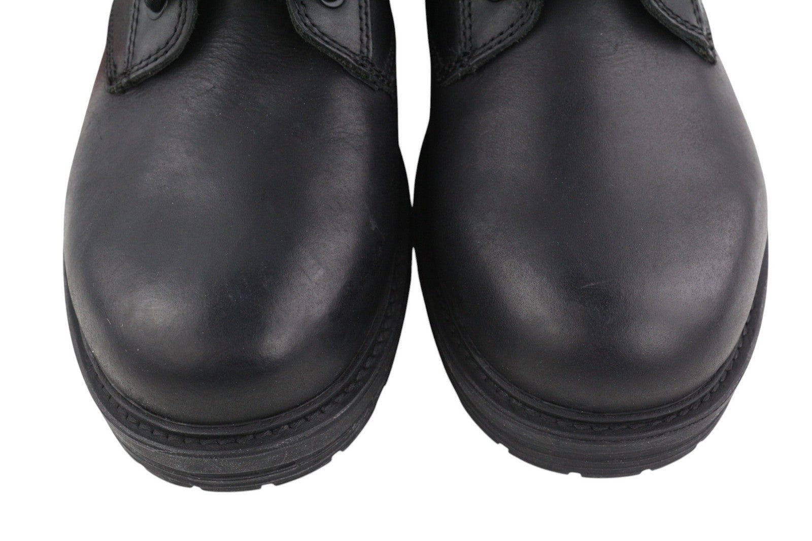 DIESEL D-Alabhama CB Mens Boots EU43 Black Leather RRP€295 Laced Almond Toe