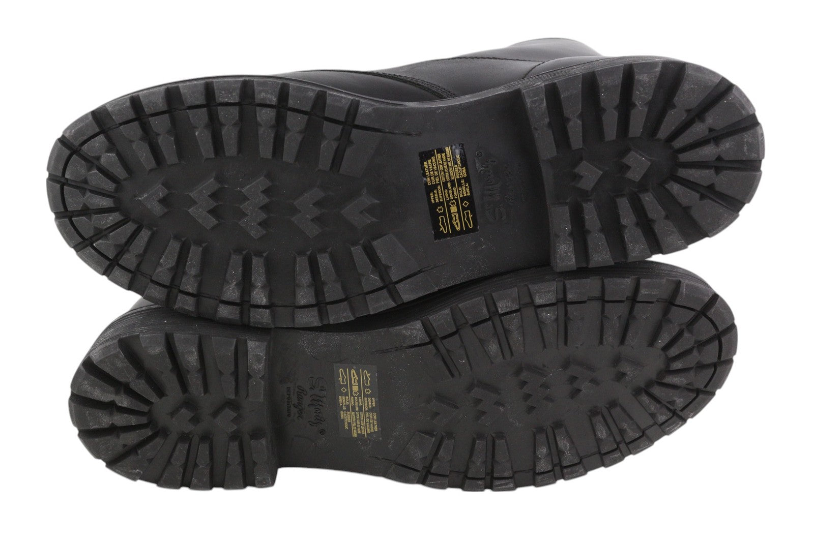 DIESEL D-Alabhama CB Mens Boots EU43 Black Leather RRP€295 Laced Almond Toe