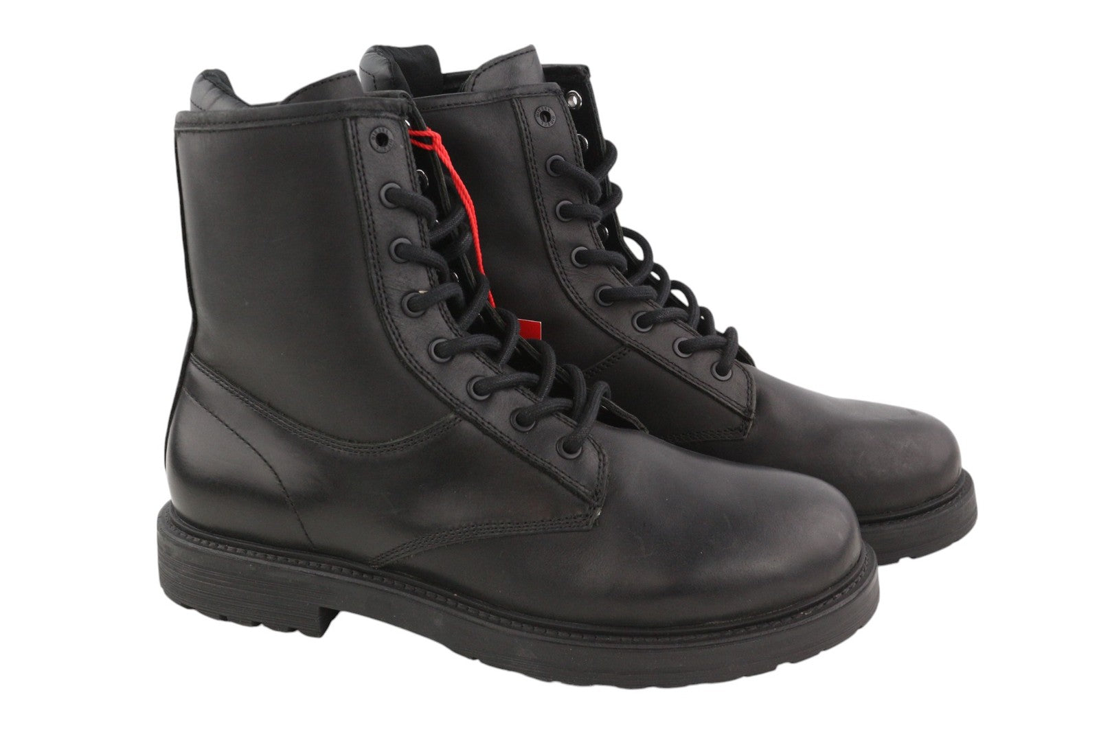 DIESEL D-Alabhama CB Mens Boots EU44 Dark Leather Mid Top RRP€295 Almond Toe