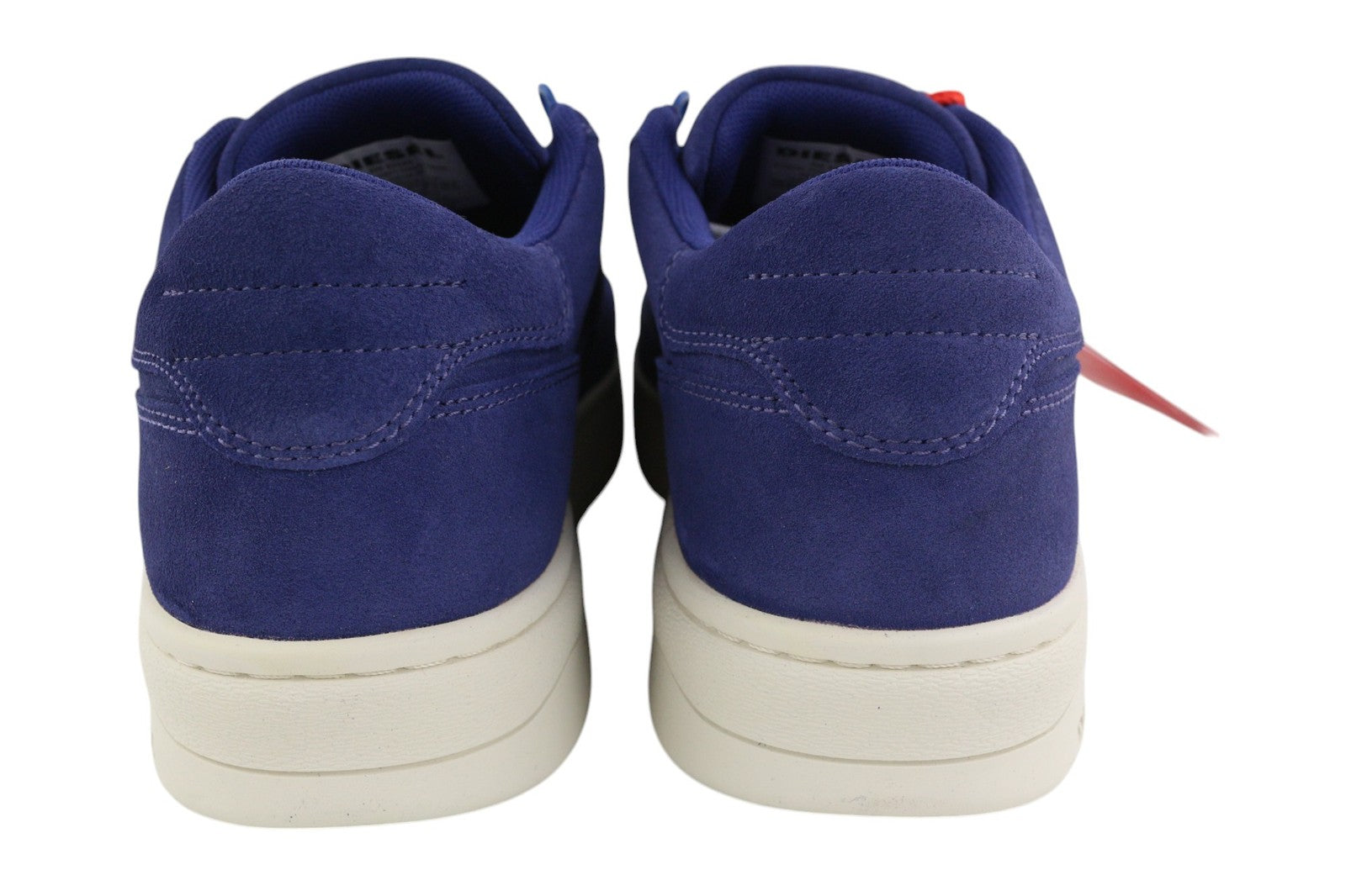 DIESEL S-Sinna Low Men Sneakers EU41 Blue Cow Leather Low Top RRP€160 Trainers