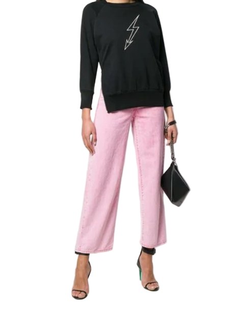 DIESEL Widee 069EB Women's W27 L30 Pink Jeans Non-Stretch High Waist Straight