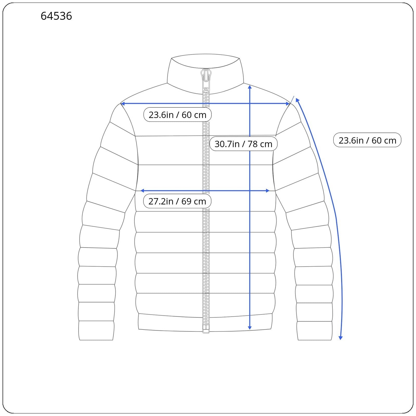 DENHAM Dream Men's Jacket S Orange Padded Lined Long Sleeve Smart Casual