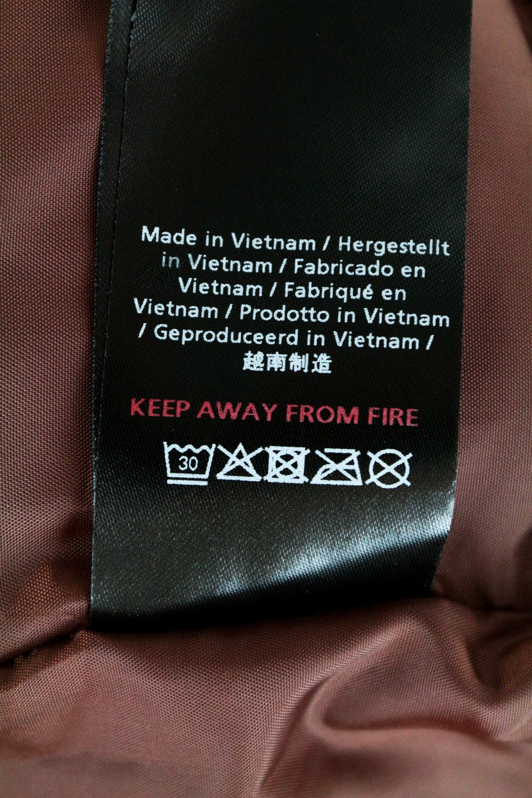 DENHAM Dream Men's Jacket S Orange Padded Lined Long Sleeve Smart Casual