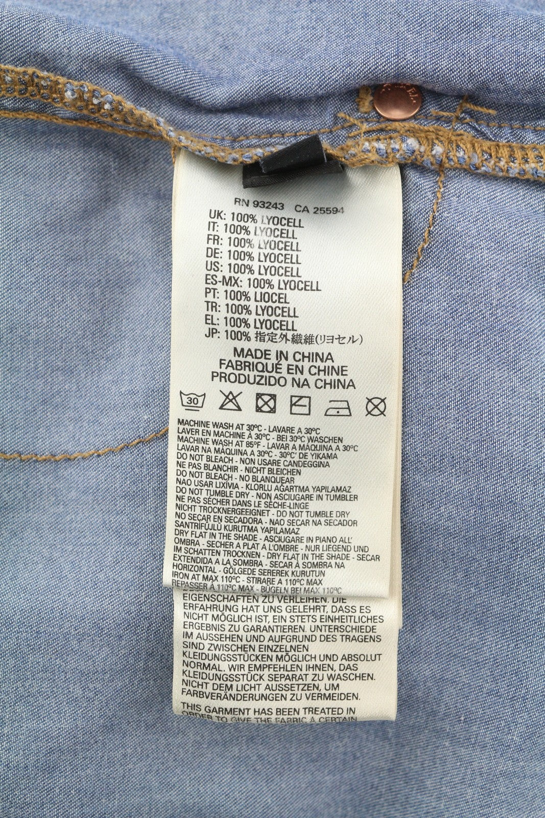 DIESEL De-Shanny Women Romper 2XS Washed Blue Denim Look Elastic Waist Pockets