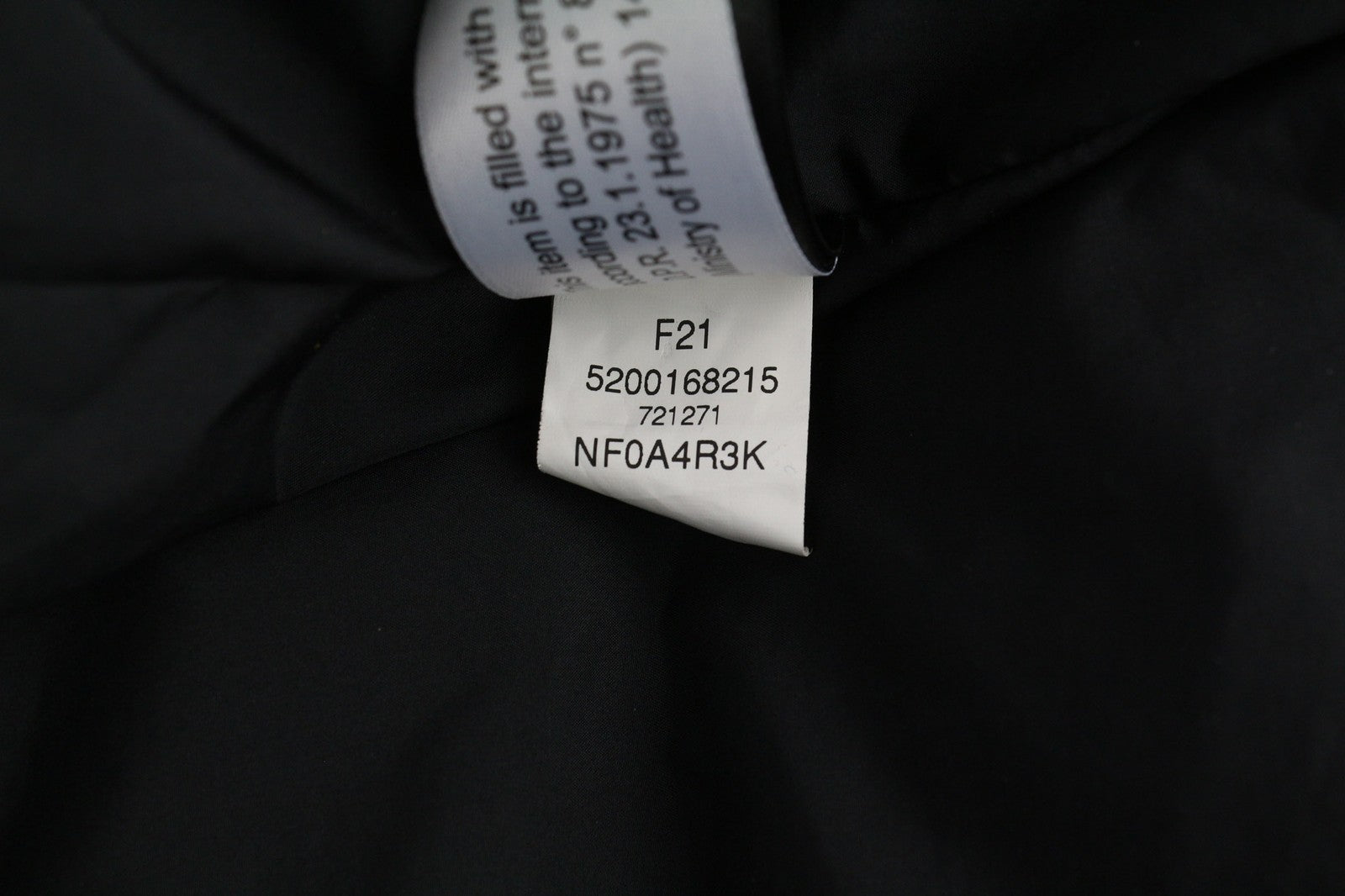 THE NORTH FACE NF0A4R3K Womens Jacket S Black Down Padded Long Puffer Coat