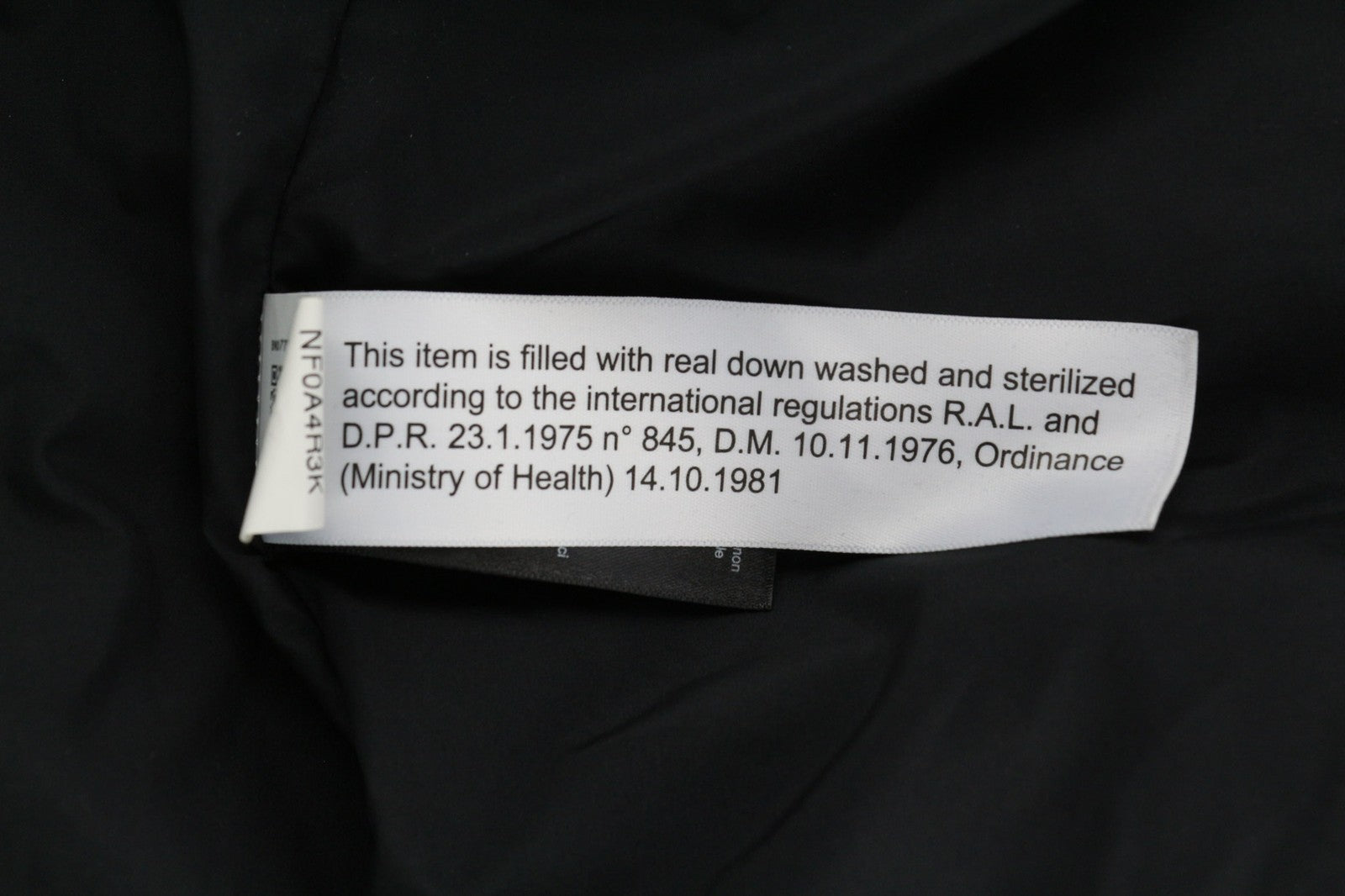 THE NORTH FACE NF0A4R3K Womens Jacket S Black Down Padded Long Puffer Coat