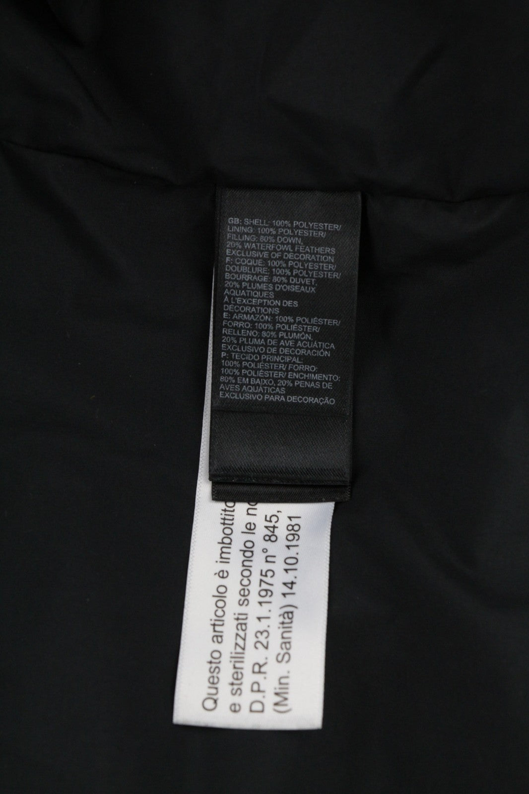 THE NORTH FACE NF0A4R3K Womens Jacket S Black Down Padded Long Puffer Coat