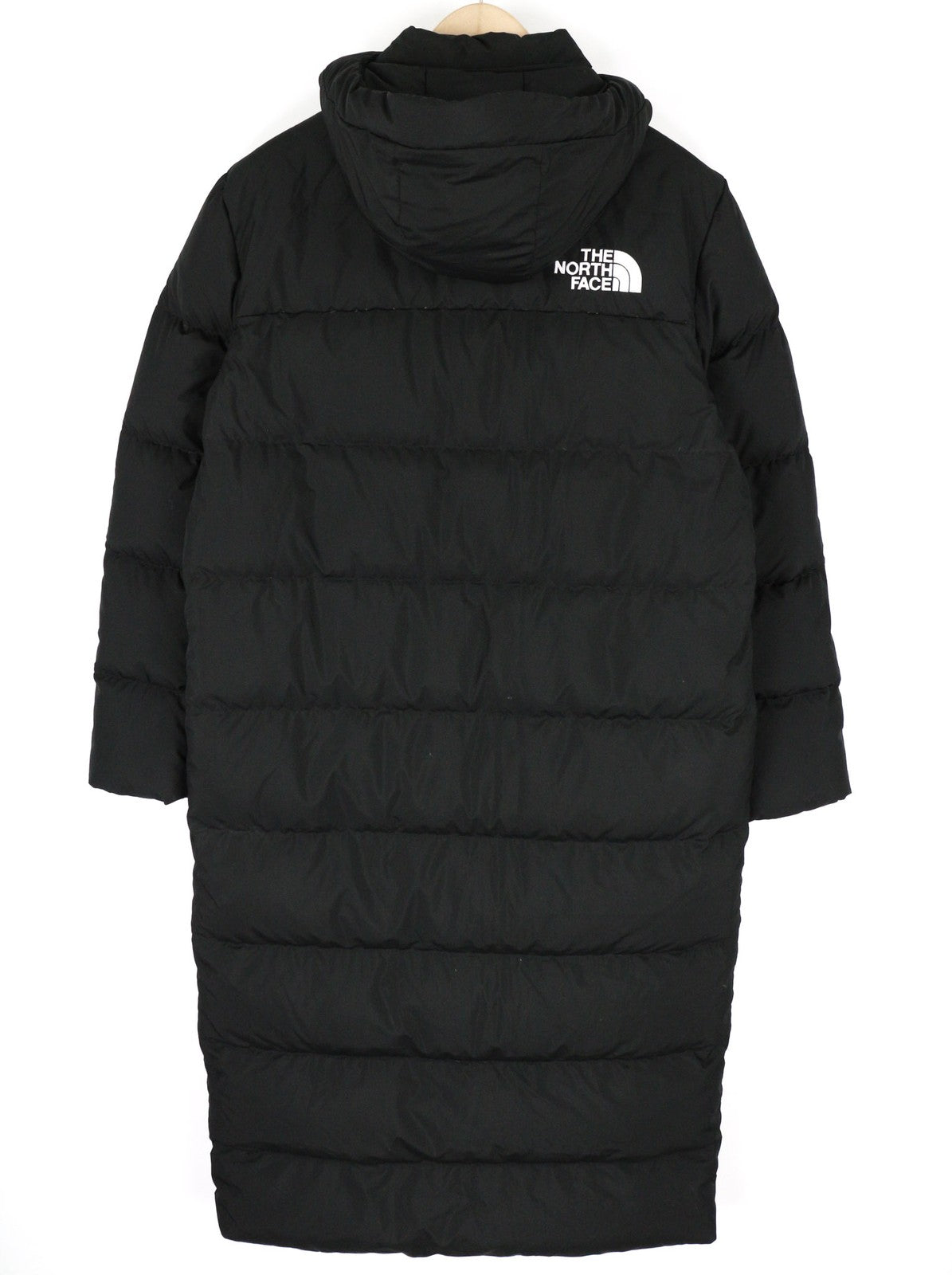THE NORTH FACE NF0A4R3K Womens Jacket S Black Down Padded Long Puffer Coat