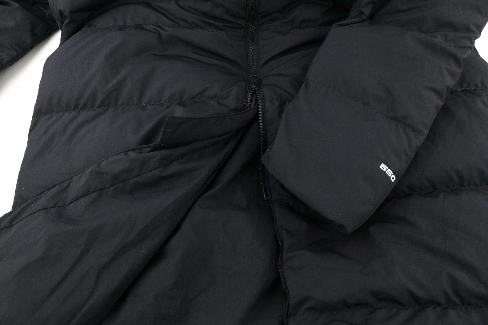 THE NORTH FACE NF0A4R3K Womens Jacket S Black Down Padded Long Puffer Coat