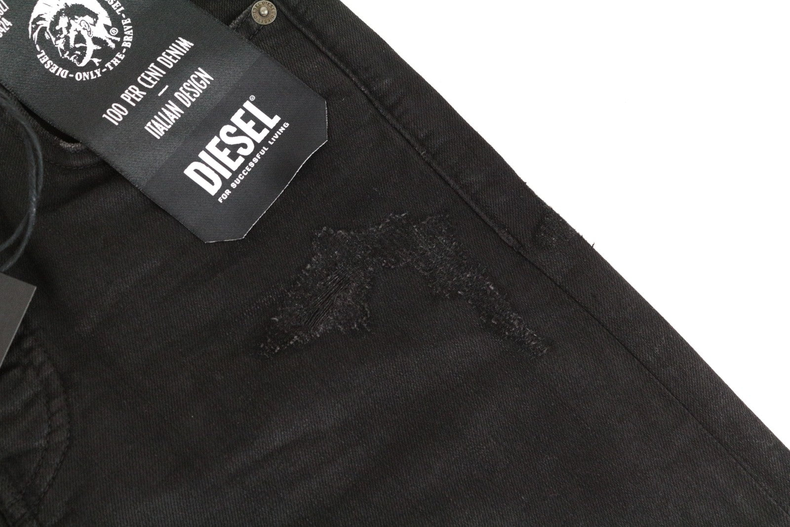 DIESEL Aryel 069JD Women Jeans W24/L32 Regular Straight Girls Stretch Black