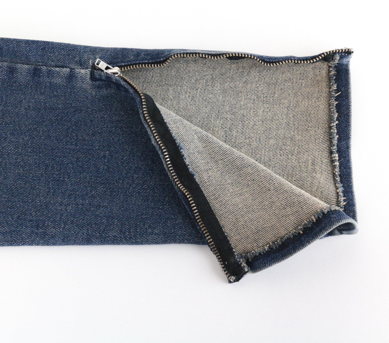 DIESEL Slandy-Zip 083AL Women Jeans W32/L32 Super Skinny Stretch Cotton Blue