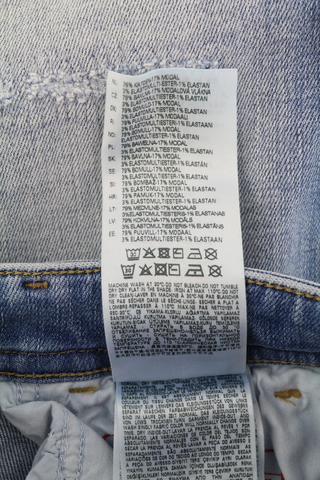 DIESEL 2017 Slandy 09B08 Womens Jeans W30/L32 Super Skinny  Mid Waist RRP€250