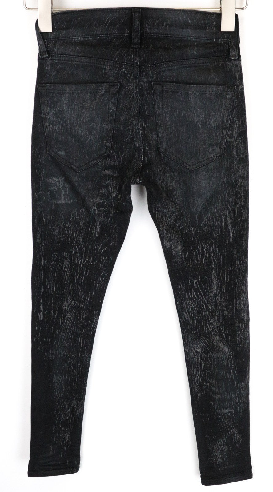 DIESEL Slandy 069DE Women Jeans W26/L30 Super Skinny Black Cotton Stretch