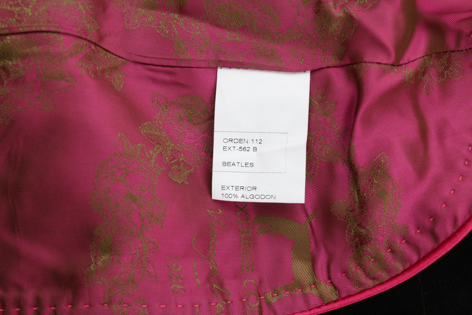 THE EXTREME COLLECTION Huga Love Negro Womens Blazer 36 Black Velvet Patterned