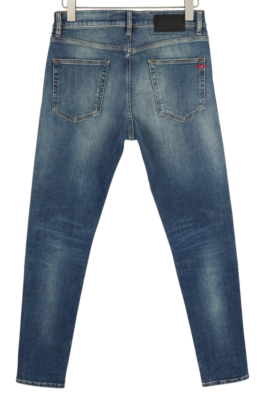 DIESEL D-Strukt 009IT Mens Jeans W32/L32 Slim  Stretch Zip Fly Washed Blue