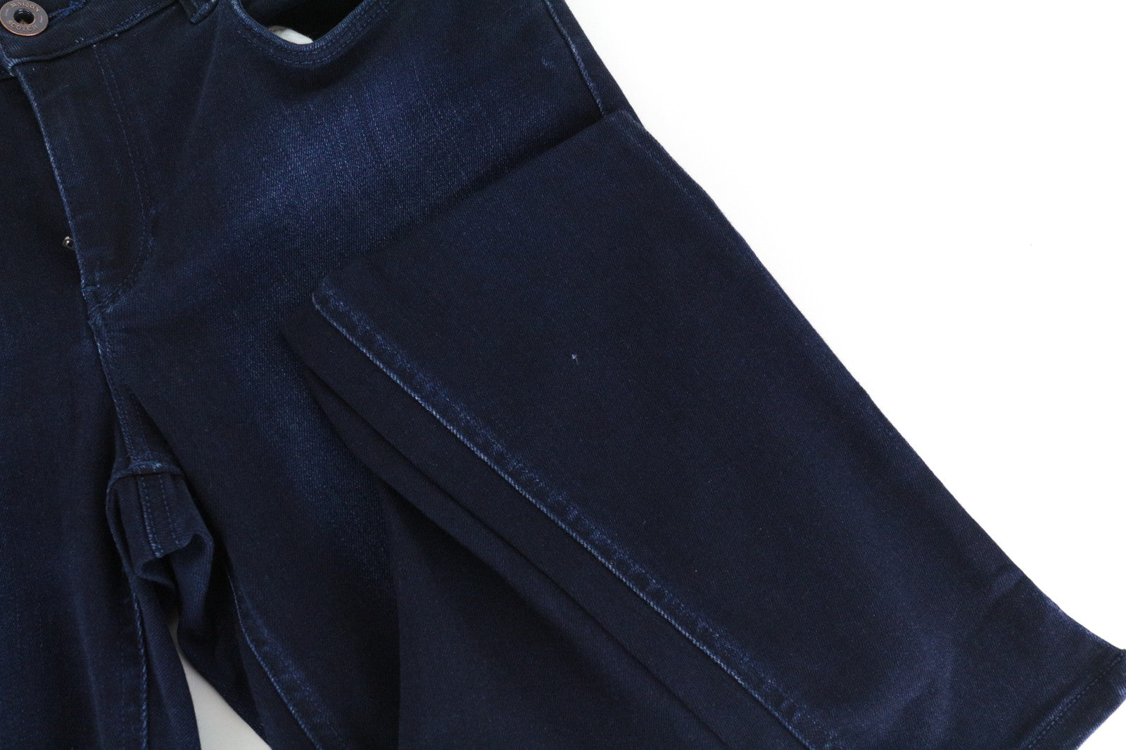 MAISON SCOTCH La Parisienne Women Jeans W31 Skinny Classic Dark Blue Zipped