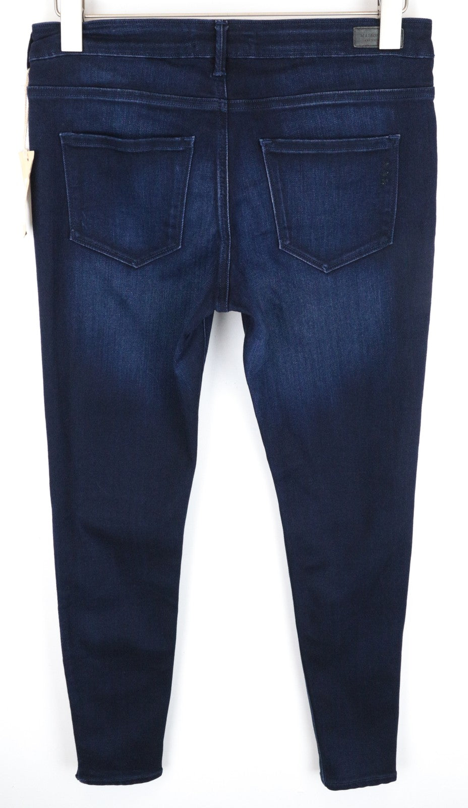 MAISON SCOTCH La Parisienne Women Jeans W31 Skinny Classic Dark Blue Zipped