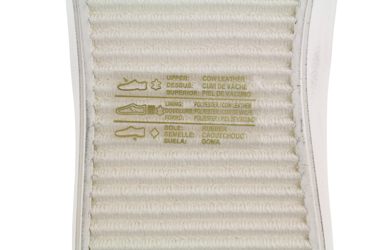 DIESEL S-Mydori ML Womens Sneakers EU38.5 White Cow Leather Ankle Top RRP€220