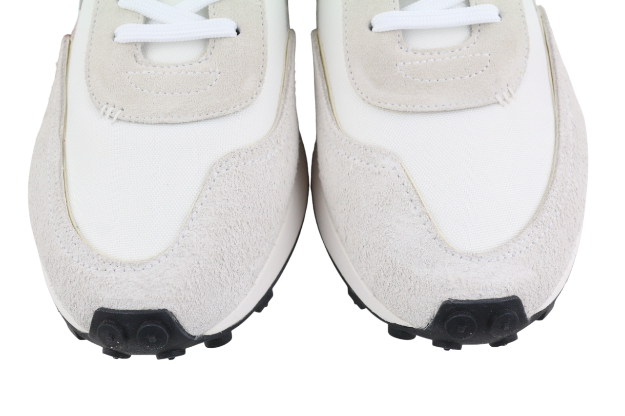 DIESEL S-Racer-Lc Mens Sneakers EU44 White Leather RRP€195 Light Lace Trainers