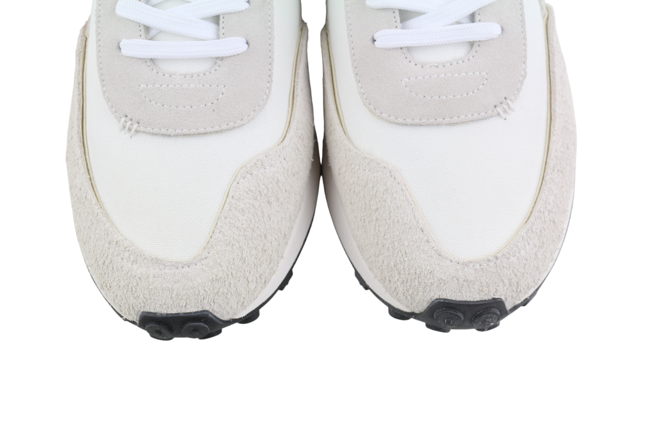 DIESEL S-Racer-Lc Mens Sneakers EU45 White Leather RRP€195 Low Top Trainers