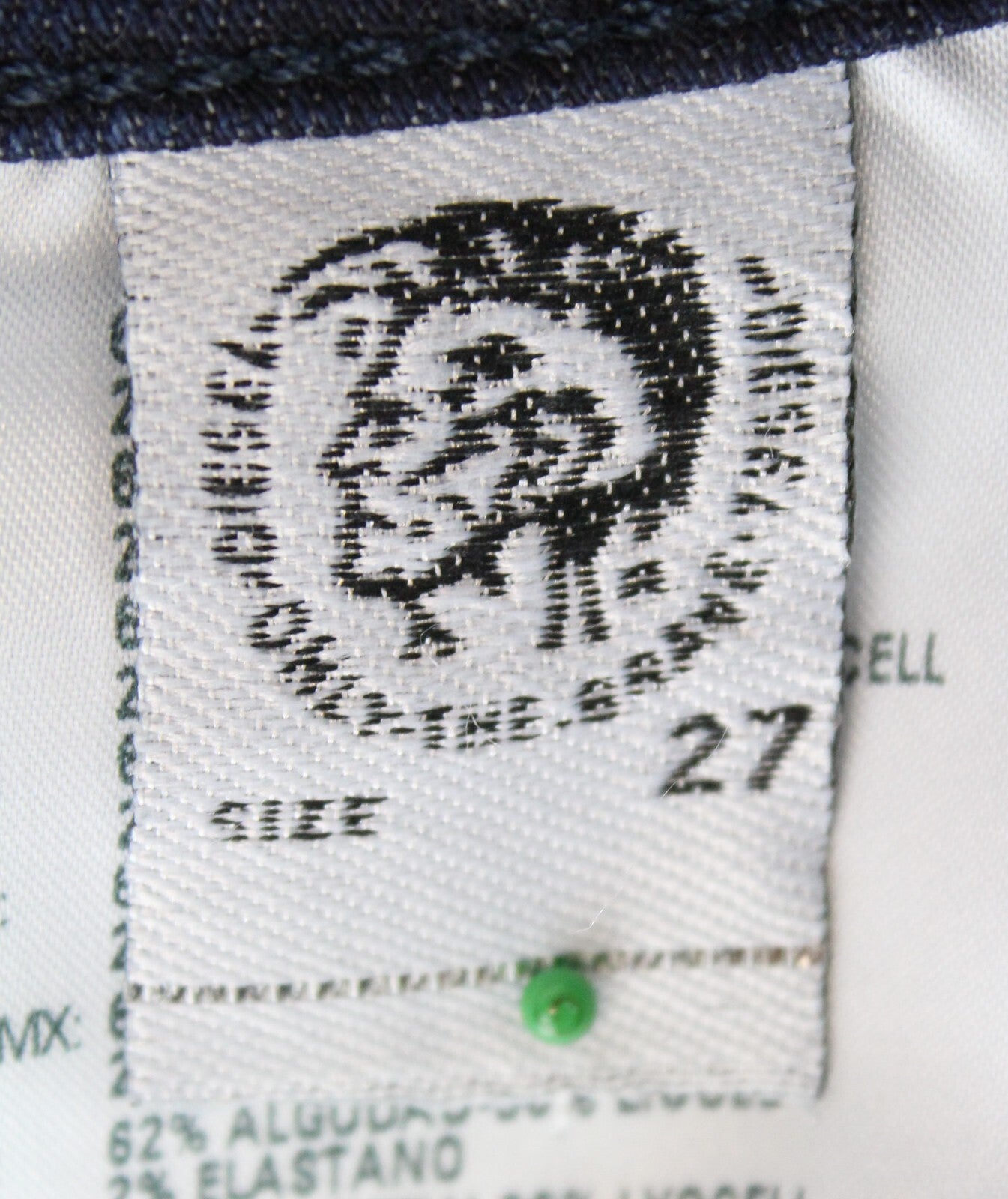 DIESEL Buster 087AS Men Jeans W27/L32 Button Slim Tapered Washed Boys Blue