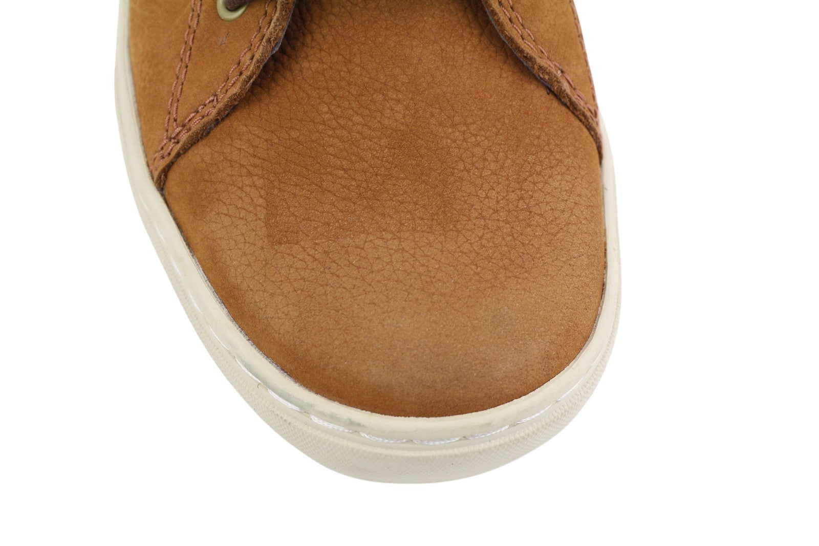 TIMBERLAND A41AQ Men Sneakers EU43.5/44 Brown Leather Low Top Laced Trainers