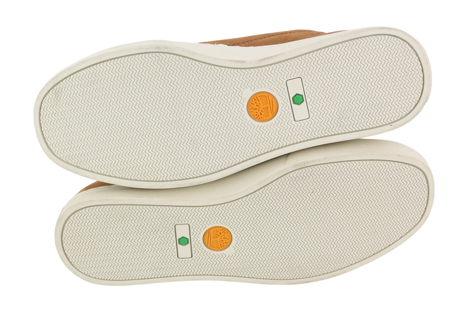 TIMBERLAND A41AQ Men Sneakers EU43.5/44 Brown Leather Low Top Laced Trainers