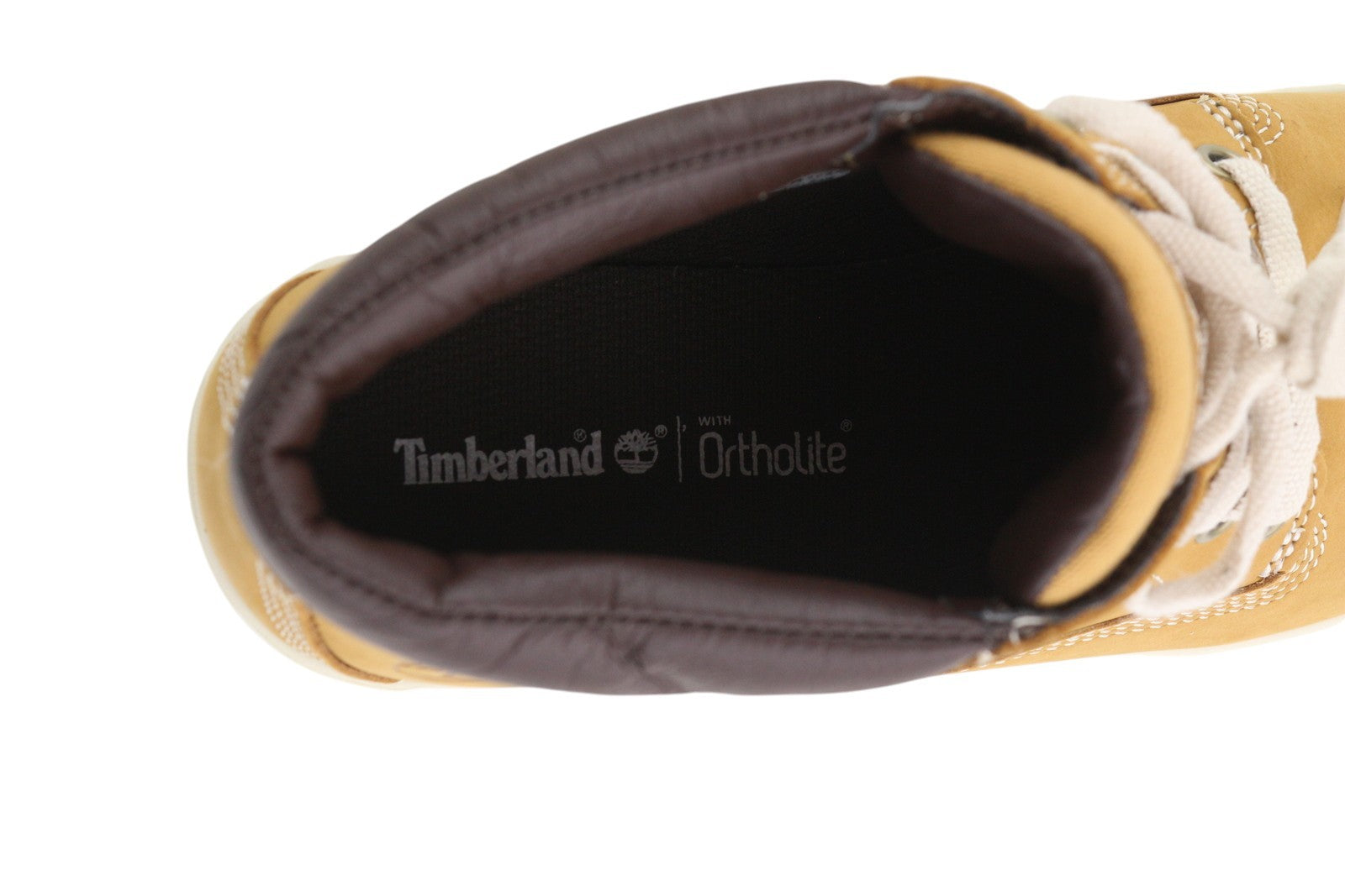 TIMBERLAND A1KKQ Women Shoes EU39/39.5 Brown Leather Ankle Top Laced Ortholite