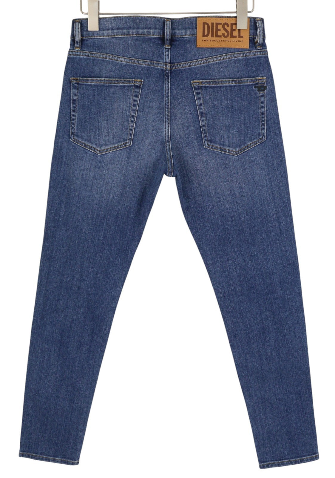 DIESEL D-Strukt 09A80 Mens Jeans W30/L30 Slim  Stretch Zip Fly Washed Blue