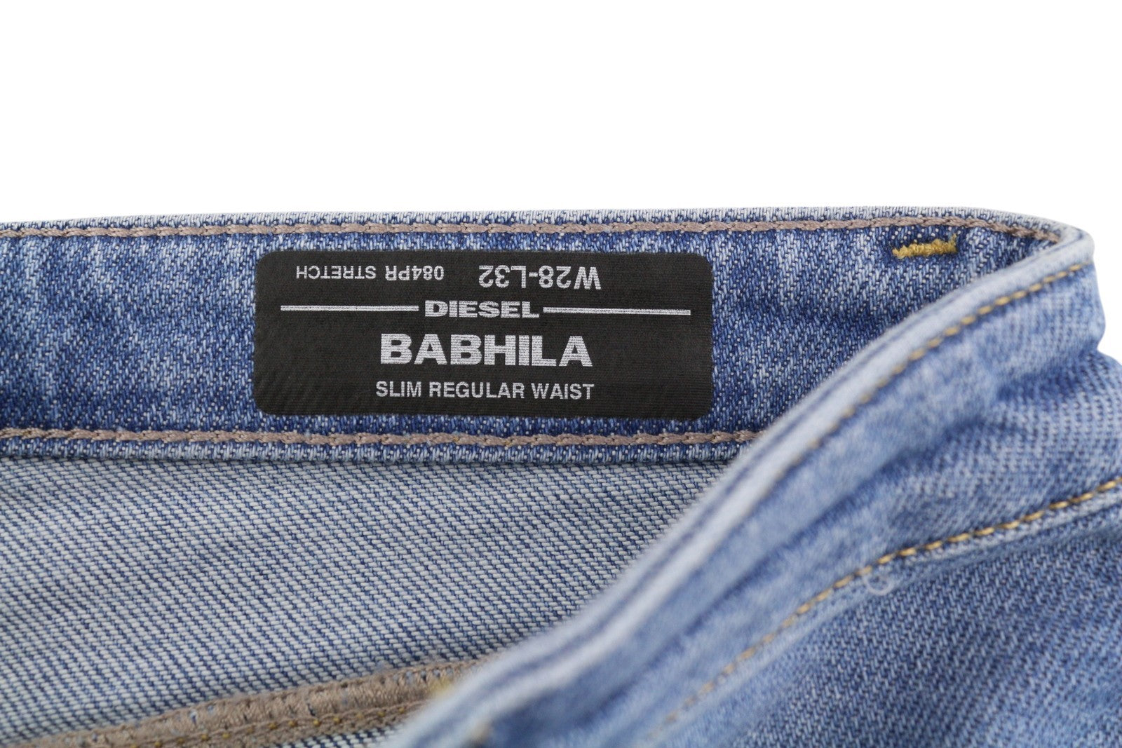 DIESEL Babhila 084PR Womens Jeans W28/L32 Slim Regular Stretch RRP150 Blue