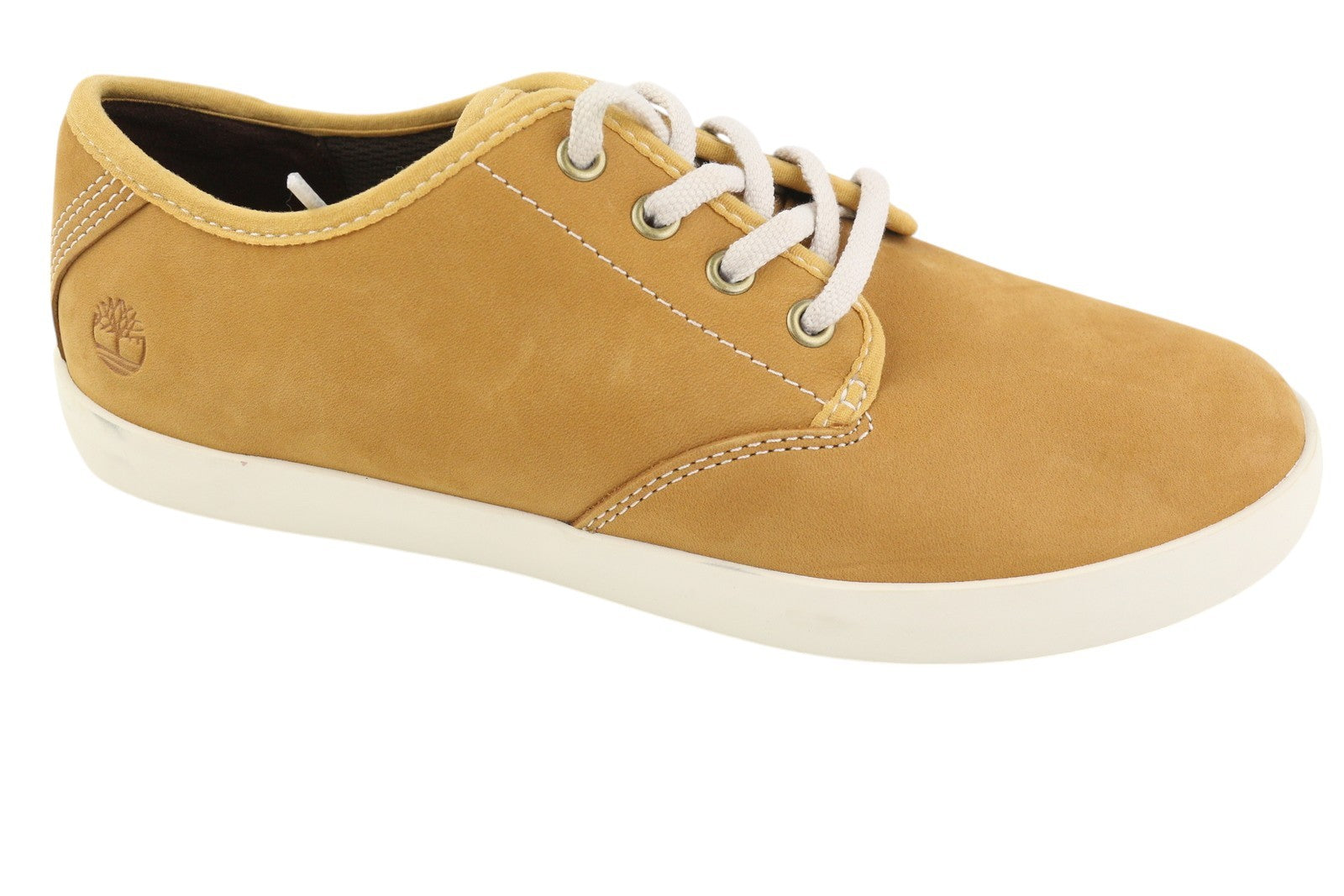 TIMBERLAND A1HNU Women Sneakers EU38.5/39 Brown Leather Laced Low Top Ortholite