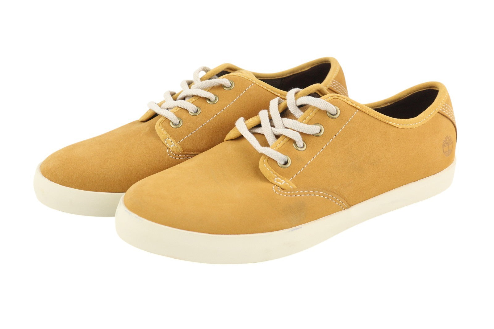 TIMBERLAND A1HNU Women Sneakers EU38.5/39 Brown Leather Laced Low Top Ortholite