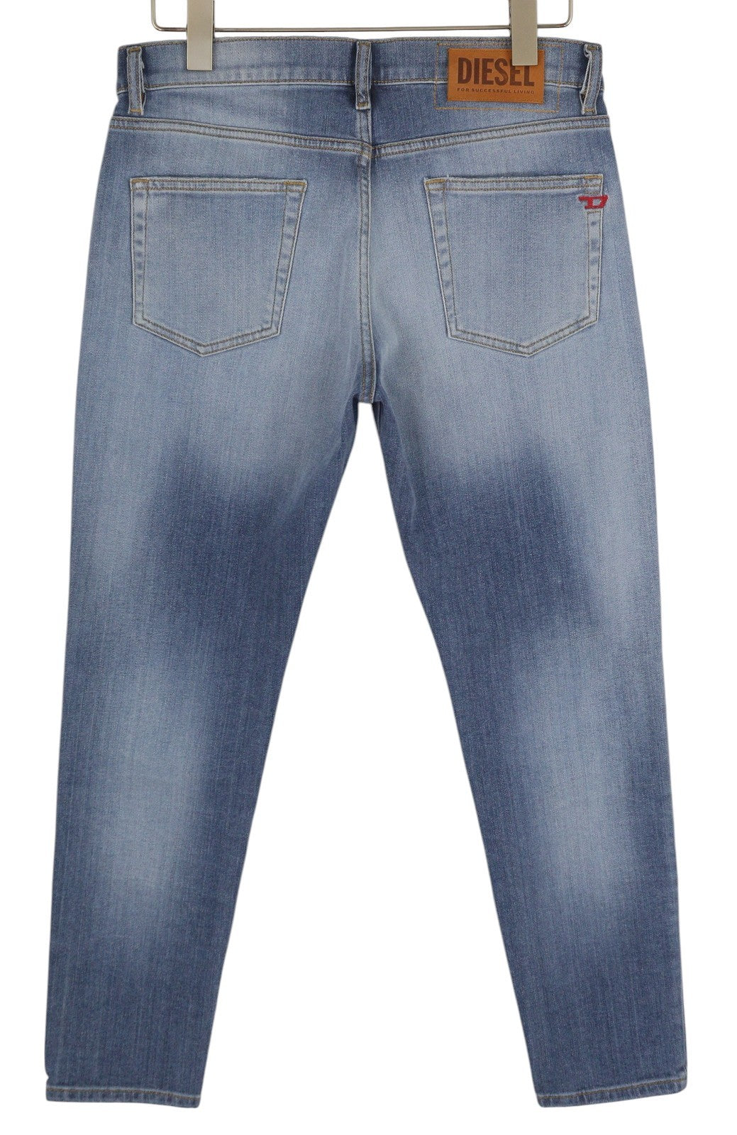 DIESEL D-Strukt 009NF Mens Jeans W31/L30 Slim  Stretch Zip Fly Washed Blue