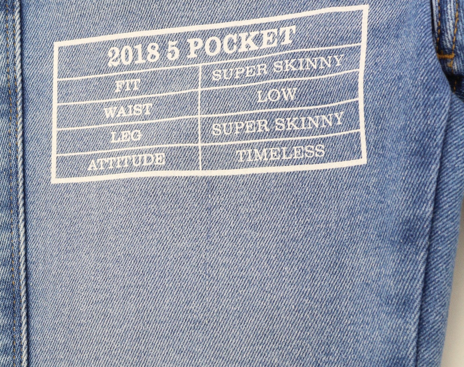 DIESEL 2018 Slandy Low 9B92S Womens Jeans W26/L32 Super Skinny Low  RRP€160