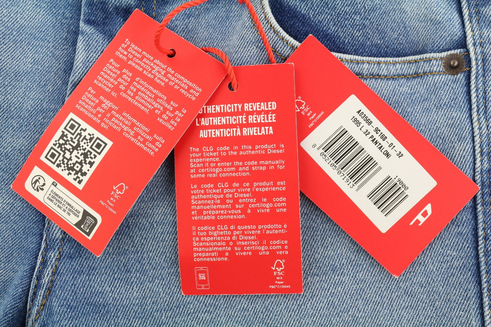 DIESEL 2018 Slandy Low 9B92S Womens Jeans W26/L32 Super Skinny Low  RRP€160