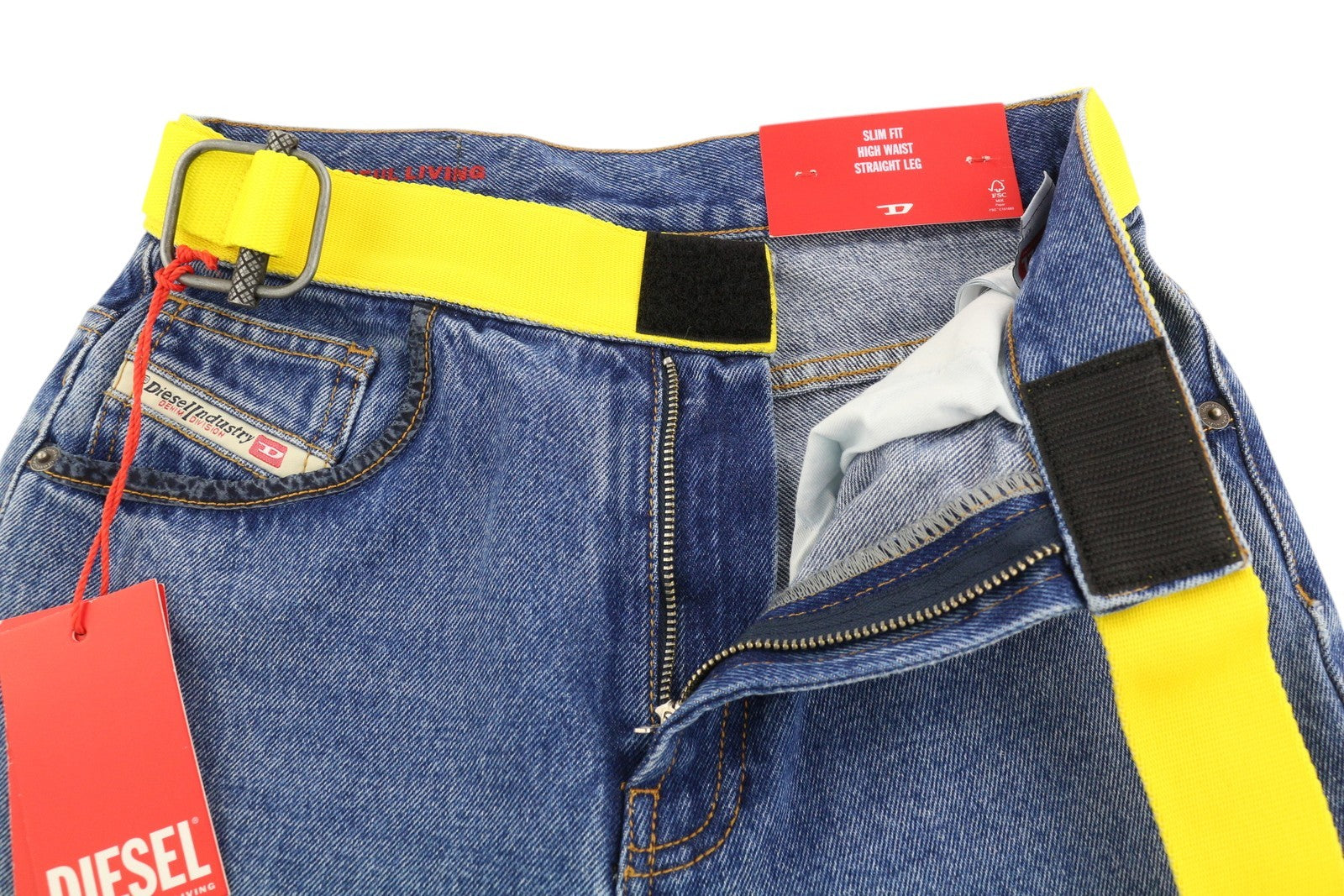 DIESEL 1994 0EIAZ Womens Jeans W26/L32 Slim  Straight Leg High Waist RRP140