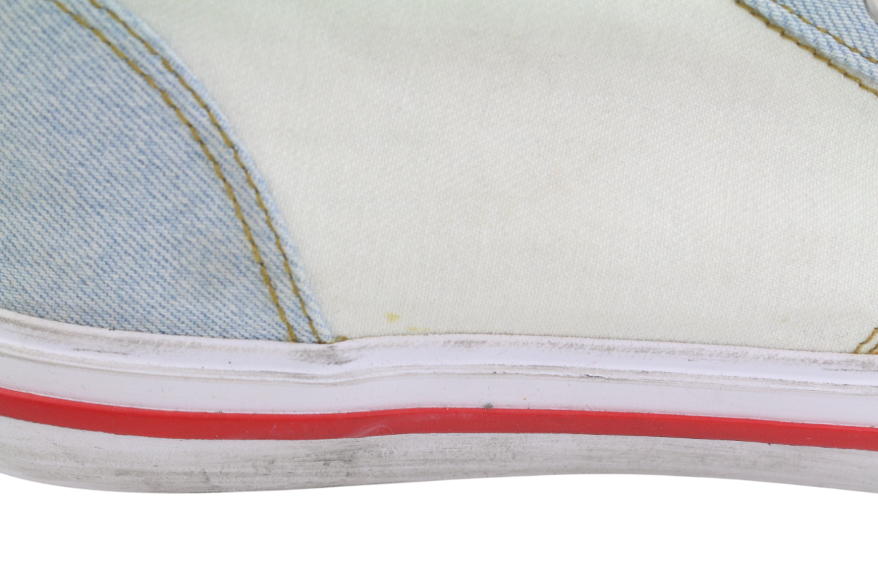 DIESEL S-Athos Mid Womens Sneakers EU39 White Ankle Top Lace Up Almond RRP€175