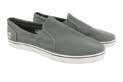 TIMBERLAND A1UY5 Men Shoes EU43/43.5 Grey Slip On Low Top Almond Toe Casual
