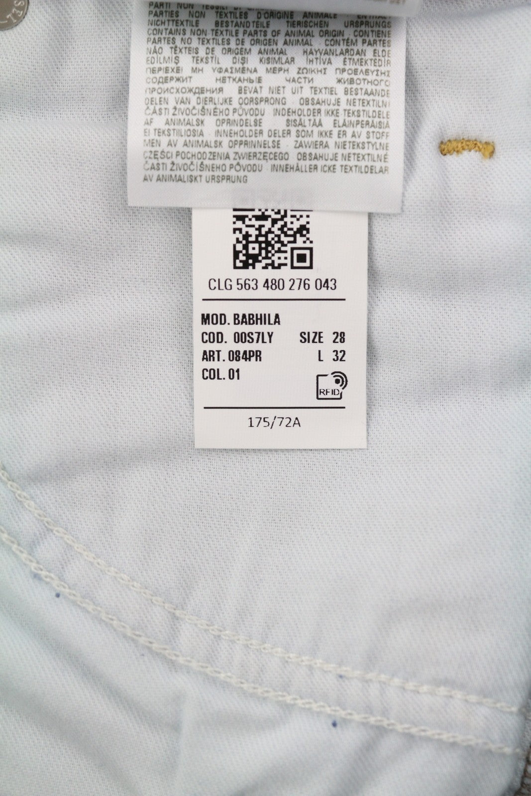 DIESEL Babhila 084PR Womens Jeans W28/L32 Slim Regular Waist Stretch RRP€150